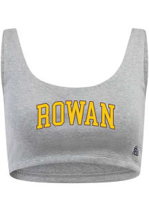 Hype and Vice Rowan University Womens Grey Scoop Tank Top