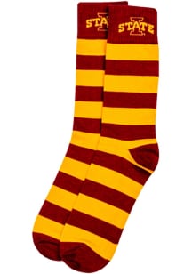 Iowa State Cyclones Stripe Mens Dress Socks