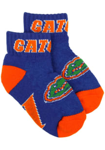 Florida Gators Mascot Baby Quarter Socks