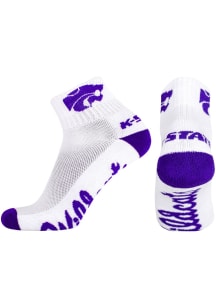 K-State Wildcats Logo Mens Quarter Socks