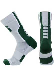 Michigan State Spartans Sports Performance Mens Crew Socks