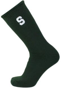 Michigan State Spartans Thermal Womens Crew Socks