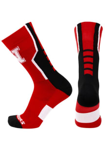Nebraska Cornhuskers Sports Performance Mens Crew Socks