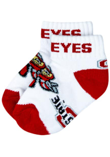 Ohio State Buckeyes Mascot Baby Quarter Socks