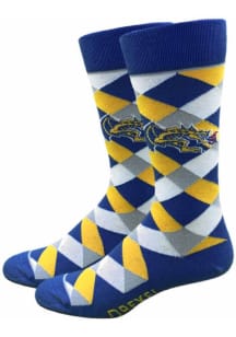 Drexel Dragons Graduate argyle Mens Argyle Socks