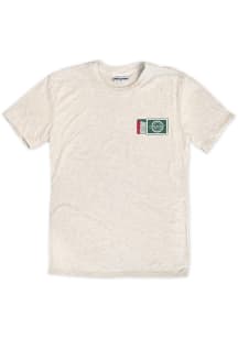 Michigan Oatmeal Matchbook Short Sleeve Fashion T Shirt