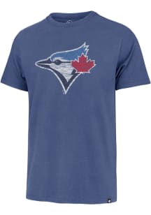 47 Toronto Blue Jays Navy Blue Premier Franklin Short Sleeve Fashion T Shirt