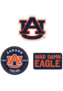 Auburn Tigers 3pk Premium Acrylic Magnet