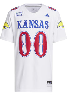 Adidas Kansas Jayhawks White Premier Football Jersey