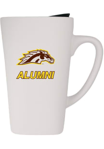 Western Michigan Broncos 16oz Soft Touch Alumni Ceramic Mug - White
