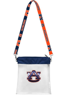 Auburn Tigers 3D Logo Satchelette Womens Clear Tote