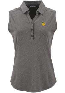 Cutter and Buck Baylor Bears Womens Black Vault Forge Eco Polo Shirt