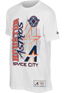 New Era Houston Astros White City Connect Short Sleeve T Shirt