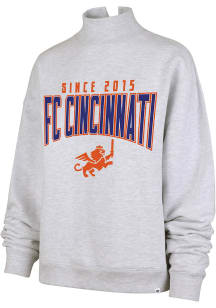 47 FC Cincinnati Womens Grey Mock Arch Crew Sweatshirt