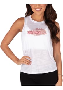 Concepts Sport Rutgers Scarlet Knights Womens White Infuse Tank Top