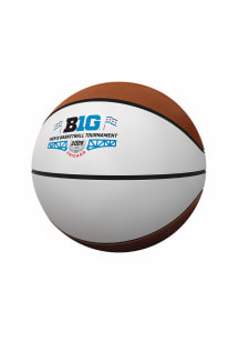 Big Ten Logo Brands 2026 Big Ten Mens Basketball  Full Size Autograph Basketball