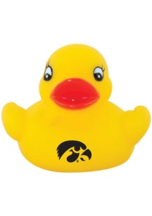 Iowa Hawkeyes Black Rubber Duck Rubber Duck