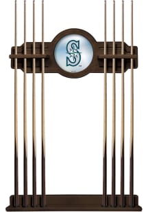 Seattle Mariners Solid Wood Cue Rack Pool Table