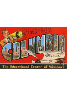 Columbia Greetings from Columbia Educational Center Vintage Postcard