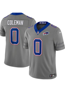 Keon Coleman Nike Buffalo Bills Mens Grey Alt Limited Football Jersey