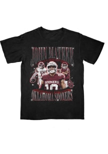 John Mateer Oklahoma Sooners Youth Black The Year of Mateer Fashion Player Tee