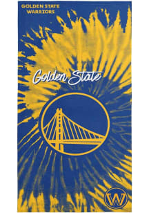 Golden State Warriors Psychedelic Beach Towel