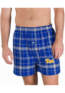 Concepts Sport Pitt Panthers Mens Blue Ultimate Boxer Shorts