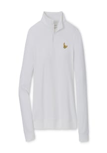 Peter Millar Rowan University Womens White Perth Qtr Zip Pullover