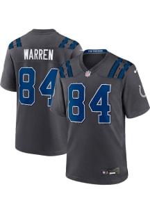 Tyler Warren  Nike Indianapolis Colts Anthracite Rivalry Football Jersey