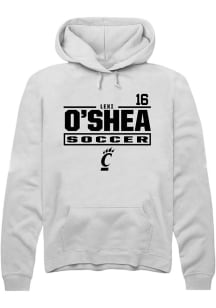 Lexi O’Shea Cincinnati Bearcats Mens White NIL Stacked Box Player Hood