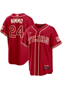 Brandon Nimmo Nike Texas Rangers Mens Red City Connect 2.0 Limited Baseball Jersey