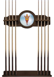 Arizona State Sun Devils Pitchfork Solid Wood Cue Rack Pool Table