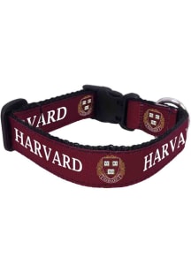 Harvard Crimson Logo Pet Collar