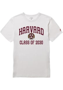 Harvard Crimson Ivory Class of 2030 Short Sleeve Fashion T Shirt