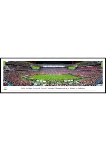Blakeway Panoramas Indiana Hoosiers 2025 CFP National Championship Standard Frame Framed Posters