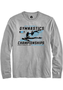 Rally Big Ten Grey 2025 Womens Gymnastics Championships Long Sleeve T Shirt