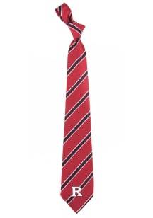Rutgers Scarlet Knights Poly Stripe Mens Tie