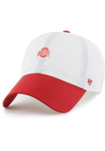47 Ohio State Buckeyes Modernia Clean Up Adjustable Hat - White