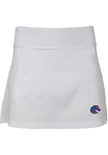 Boise State Broncos Girls White Sara Shorts