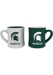 Michigan State Spartans 10oz  2Pk Ceramic Mug - Green
