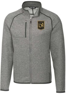 Cutter and Buck Los Angeles FC Mens Grey Mainsail Medium Weight Jacket