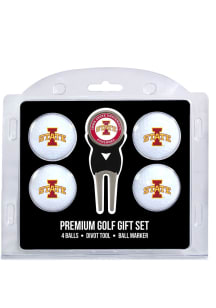 Iowa State Cyclones Divot Tool 4 Pack Golf Gift Set