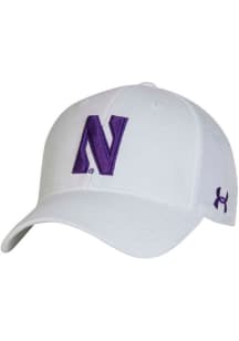 Under Armour Northwestern Wildcats OTS Structured Adjustable Hat - White