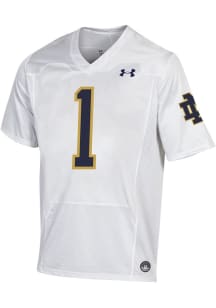Under Armour Notre Dame Fighting Irish White Premier Replica Football Jersey