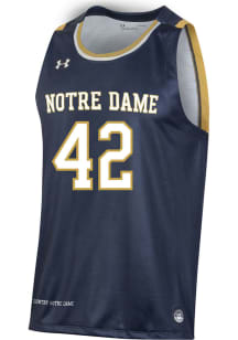 Under Armour Notre Dame Fighting Irish Navy Blue Sleeveless Replica Jersey
