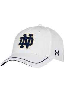 Under Armour Notre Dame Fighting Irish Blitzing Accent ADJ Adjustable Hat - White