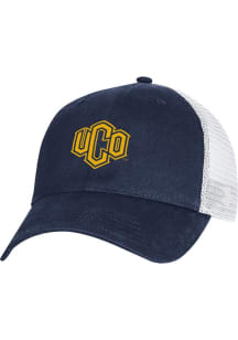 Under Armour Central Oklahoma Bronchos Washed Performance Cotton Trucker Adjustable Hat - Navy Blu..