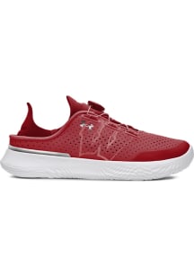 Under Armour Wisconsin Badgers Red Team Slipspeed Mens Shoes