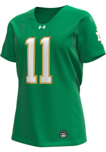 Under Armour Notre Dame Fighting Irish Womens Kelly Green Replica Football Jersey