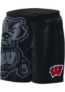 Under Armour Wisconsin Badgers Mens Black Gameday Sublimated Shorts